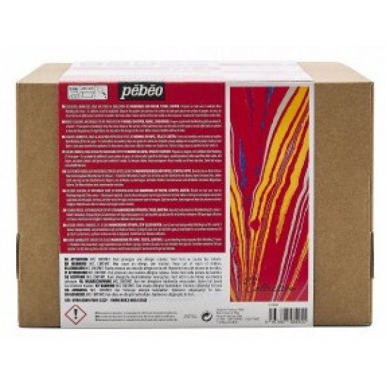 PEBEO MARBLING Collection Set, 45 ml (Pack of 10)  758495